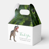 Dinosaurs T Rex Oerwoud Jurassic World Bedankdoosjes (Achterkant)