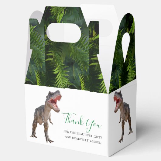 Dinosaurs T Rex Oerwoud Jurassic World Bedankdoosjes (Geopend)