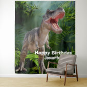 Dinosaurs T Rex oerwoud Jurassic World Wandkleed (In situ)