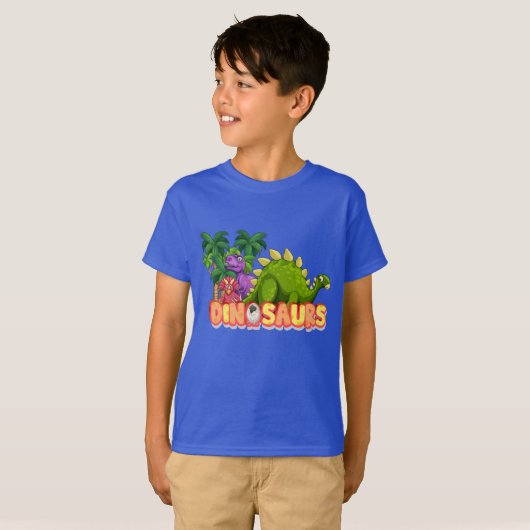 Dinosaurs T-shirt (Voorkant volledig)