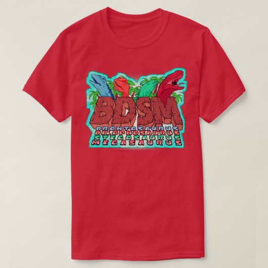 Dinosaurs T-shirt (Design voorkant)