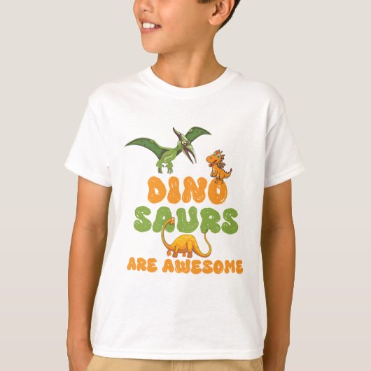 Dinosaurs T-shirt (Voorkant)