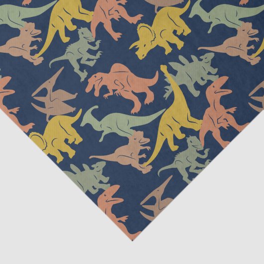 Dinosaurs Tissuepapier (Detail)