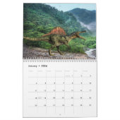 Dinosaurs Tyrannosaurus Raptor Jurassic elk jaar Kalender (Jan 2026)