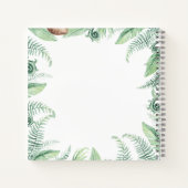 Dinosaurs Wild Baby shower Gastenboek Notitieboek (Achterkant)