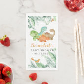 Dinosaurs Wild Baby shower Napkins Servet (Insitu)