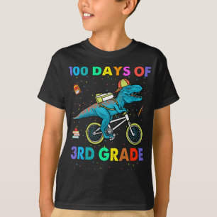 Dinosaurus 100 dagen van 3e klas 100 dagen van sch t-shirt