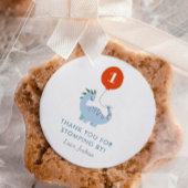 Dinosaurus 1e verjaardagsfeestje Sticker