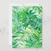 Dinosaurus 3e verjaardag uitnodiging (Achterkant)