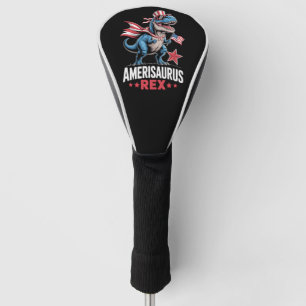 Dinosaurus 4 juli Amerisaurus T Rex Grappig Golfheadcover