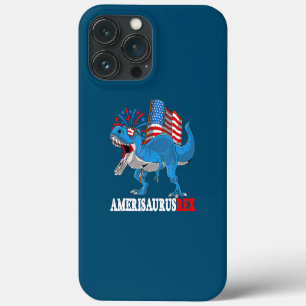 Dinosaurus 4 juli Kinderen Jongens Mannen Amerisau Case-Mate iPhone Case