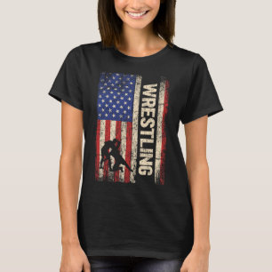 Dinosaurus 4 juli T-shirt Amerikaanse vlag Dino ki