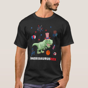 Dinosaurus 4e van Joly Cool Amerisaurus Rex Kinder T-shirt