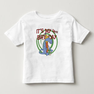 Dinosaurus 4e verjaardag T-shirts en geschenken