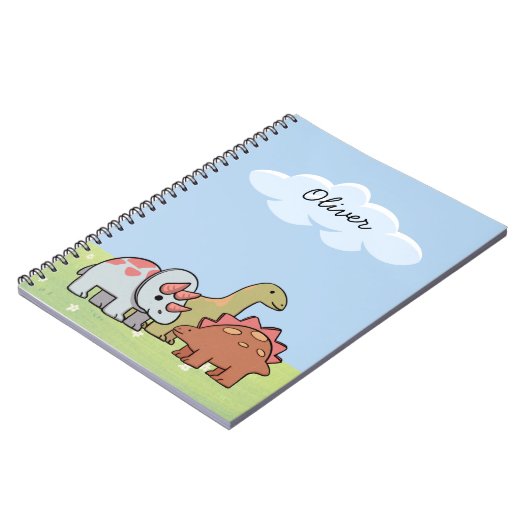 Dinosaurus Avonturen Notitieboek (Linkerzijde)