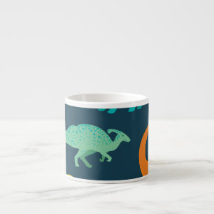 Dinosaurus Avontuur: Kinderen kinderkamer behang Espresso Kop