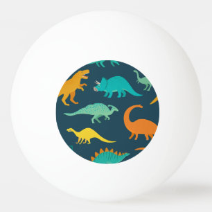 Dinosaurus Avontuur: Kinderen kinderkamer behang Pingpongbal
