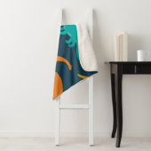 Dinosaurus Avontuur: Kinderen kinderkamer behang Sherpa Deken (In situ)