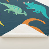 Dinosaurus Avontuur: Kinderen kinderkamer behang Sherpa Deken (3/4)