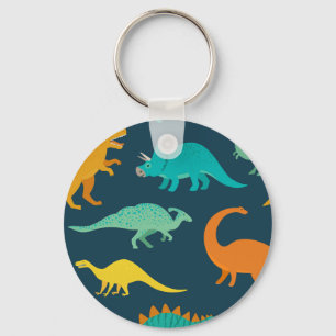 Dinosaurus Avontuur: Kinderen kinderkamer behang Sleutelhanger