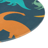 Dinosaurus Avontuur: Kinderen kinderkamer behang Snijplank (Hoek)