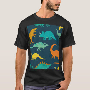 Dinosaurus Avontuur: Kinderen kinderkamer behang T-shirt
