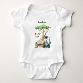 Dinosaurus Baby Body | Pas Familie T-Shirt Aan