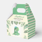 Dinosaurus Baby Jongen Douche Sprinkle Wild Dino P Bedankdoosjes (Achterkant)