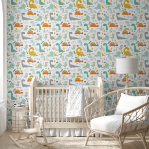 Dinosaurus Baby Kamer Behang