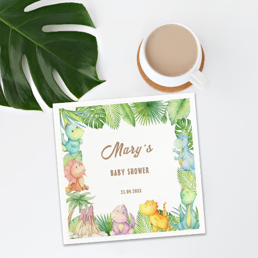 Dinosaurus Baby Servet