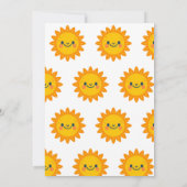 Dinosaurus Baby shower Baby shower Kaart (Achterkant)