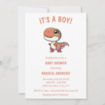 Dinosaurus Baby shower Baby shower