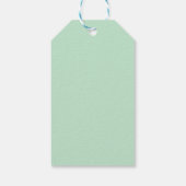 Dinosaurus Baby Shower Cadeaulabel (Achterkant)