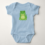 Dinosaurus Baby Shower T-Rex Romper (Voorkant)