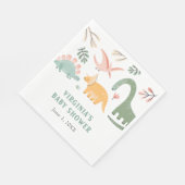 Dinosaurus Babyfeestje Servet (Hoek)