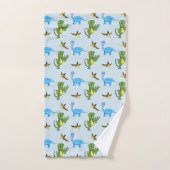 Dinosaurus Bathroom Towel set Bad Handdoek (Handdoek)