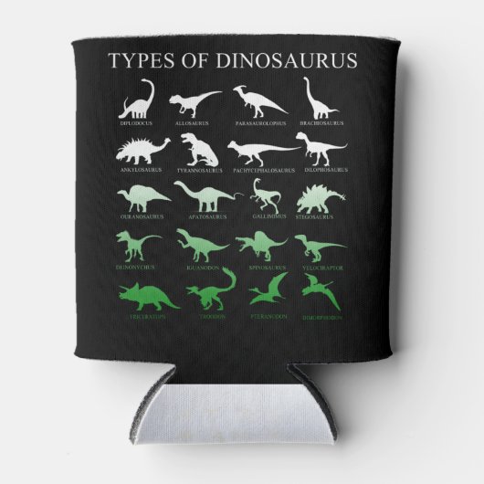 dinosaurus blikjeskoeler (Voorkant)