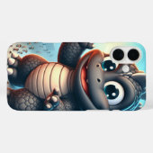 Dinosaurus boos Case-Mate iPhone case (Achterkant (horizontaal))