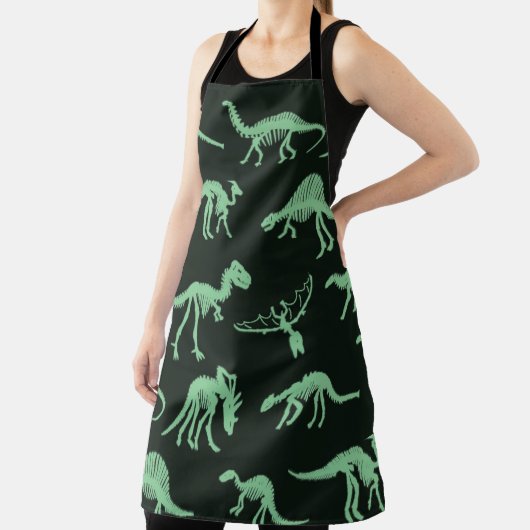 Dinosaurus Botten  silhouet illustratie. Schort (Insitu)