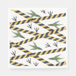 Dinosaurus Bouwfeestservetten Servet