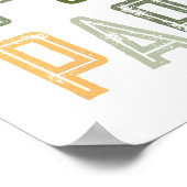 Dinosaurus Bouwpartij Welkomstbord Poster (Hoek)