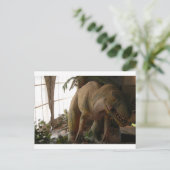 dinosaurus briefkaart (Staand voorkant)