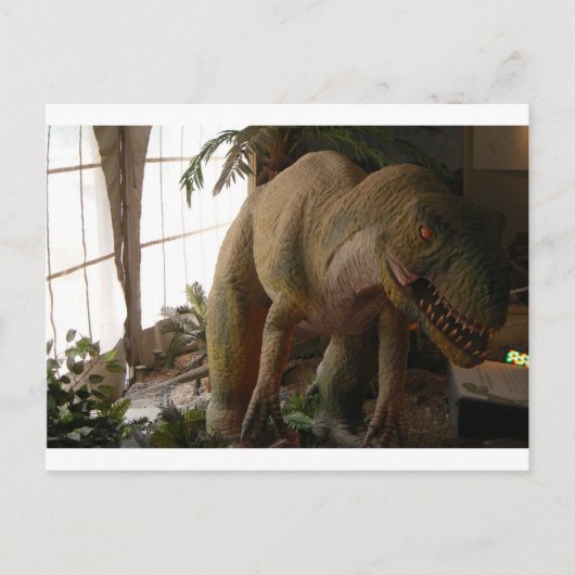 dinosaurus briefkaart (Voorkant)