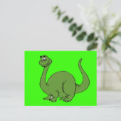 dinosaurus briefkaart (Staand voorkant)
