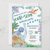 Dinosaurus brullen-Sommige Verjaardagsfeestjes Jon Kaart (Voorkant)