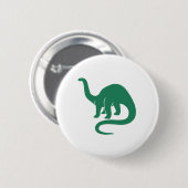 Dinosaurus Button Groen (Voorkant /achterkant)