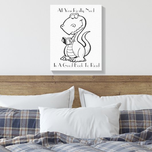 Dinosaurus Canvas Kunst (Insitu (Slaapkamer))