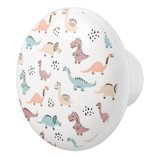 Dinosaurus Ceramic Pull Keramische Knop (Rechts)