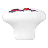 Dinosaurus Ceramic Pull Keramische Knop (Zijkant)