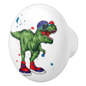 Dinosaurus Ceramic Pull Keramische Knop (Rechts)